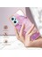Oppo A36 / Realme 9i Için Mermer Şık Desenli Tpu Tampon Telefon Kılıfı - Pembe (Yurt Dışından) 3
