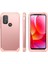 Motorola Moto G Power (2022) Için Yumuşak Silikon Sert Pc Tampon Telefon Kılıfı - Rose Gold (Yurt Dışından) 3