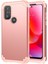 Motorola Moto G Power (2022) Için Yumuşak Silikon Sert Pc Tampon Telefon Kılıfı - Rose Gold (Yurt Dışından) 4