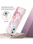 Oppo A36 / Realme 9i Için Mermer Şık Desenli Tpu Tampon Telefon Kılıfı - Rose Gold (Yurt Dışından) 3