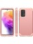 Samsung Galaxy A73 5g Için Yumuşak Silikon Sert Pc Tampon Telefon Kılıfı - Rose Gold (Yurt Dışından) 2