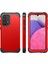 Samsung Galaxy A33 5g Için Yumuşak Silikon Sert Pc Tampon Telefon Kılıfı - Kırmızı (Yurt Dışından) 2