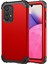 Samsung Galaxy A33 5g Için Yumuşak Silikon Sert Pc Tampon Telefon Kılıfı - Kırmızı (Yurt Dışından) 3