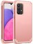 Samsung Galaxy A33 5g Için Yumuşak Silikon Sert Pc Tampon Telefon Kılıfı - Rose Gold (Yurt Dışından) 1