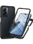 Oneplus Nord N300/OPPO A57/A57S/A77 Için Dahili Ekran Koruyucu Tam Gövde Koruma Telefon Kılıfı - Siyah (Yurt Dışından) 1