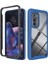 Motorola Edge 2022 Için Hibrit Bumper Tam Koruma Telefon Kılıfı - Lacivert (Yurt Dışından) 1