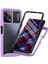 Xiaomi Poco X5 Için Dahili Ekran Koruyucu Tam Gövde Koruma Telefon Kılıfı - Mor (Yurt Dışından) 1