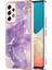 Samsung Galaxy A53 5g Için Mermer Şık Desenli Tpu Tampon Telefon Kılıfı - Mor (Yurt Dışından) 1