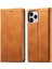 iPhone 12 Mini Için Ince Kapaklı Deri Cüzdan Standı Telefon Kılıfı (Yurt Dışından) 1