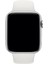 Apple Watch 1 2 3 4 5 6 7 Se 45MM Klasik Silikon Kordon Kayış Beyaz 3