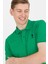 Erkek Yeşil Basic T-Shirt 50264891-VR054 2