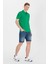Erkek Yeşil Basic T-Shirt 50264891-VR054 4