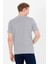 Erkek Gri Melanj Basic T-Shirt 50264918-VR109 5