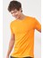 Çetinkaya Mentality 2772V V Yaka Basic T-Shirt Orange 1