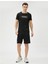 3SAM10055NK Siyah 999 Erkek Polyester Jersey T-Shirt 2