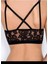 Kadın Siyah Fermuarlı Yarım Dolgulu Büstiyer 2