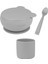 Powder Grey Üçlü Set(Namnam+Kapaklıkase+Minibardak) 1
