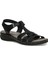 158589.Z3FX Siyah Kadın Comfort Sandalet 2