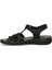 158589.Z3FX Siyah Kadın Comfort Sandalet 3