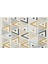 Arya Ar 18 Yellow Grey Yıkanabilir Çift Taraflı Modern Desenli Dokuma Kilim 3