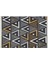 Arya Ar 18 Yellow Grey Yıkanabilir Çift Taraflı Modern Desenli Dokuma Kilim 4