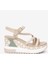Kadın Sandalet E307758D Nerogiardini Nappa Pandora Polı.mılena 7854 Zep Tr MILENA7854 Beı 702-IVORY 1