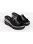 Kadın Sandalet E307702D Nerogiardini Tamıgı Polı.perosa 42695 100-NERO 2
