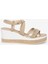 Kadın Sandalet E307710D Nerogiardini Rock Flat Velour Sabbıa Pu.monod.arzana P169 415-PLATINO 1