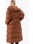 Z6756 Dewberry Bayan Şişme Kaban-Camel 2
