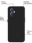 One Plus 9 ile Uyumlu Kapak Mat Siyah Yumuşak Silikon Kılıf 2