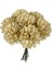 Yapay Çiçek Krizantem Kartopu Cappucino Rengi Renk 7 Ayrı Tek Dal Demet 1