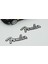 Fender Hoparlör Krom Metal 3m Logo Amblem 2 Li Set 4