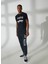 Bisiklet Yaka Düz Siyah Erkek T-Shirt M648000022662G T-Shirts Regular 2