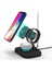 Katlanabilir 4 In 1 Kablosuz Şarj Standı iPhone & Airpods & Apple Watch & 1st Gen Pencil Şarj 1