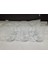 Bohemia Crystal Kristal Cam 6'lı Çay Bardağı Desenli 9 x 6 cm 1