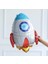 Kozmik Uzay 9 Yaş Balon Seti Galaksi Konsept Helyum Balon Set Astronot Uzay Mekiği Doğum Günü Set 3