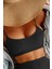 Yüksek Bel Özel Kumaş Tankini Bikini Üstü 1