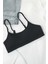 Yüksek Bel Özel Kumaş Tankini Bikini Üstü 3