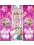 Gökkuşağı Unicorn Konsept 4 Yaş Balon Doğum Günü Set Gökkuşağı Unicorn Yaş Balon Set 1