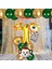 Safari Hayvanlar 1 Yaş Balon Set Safari Konsept Helyum Balon Set Safari Doğum Günü Set 1