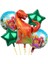 Dinozor Trex Balon Set Dinozor Konsept Helyum Balon Set Dinozor Doğum Günü Set 1