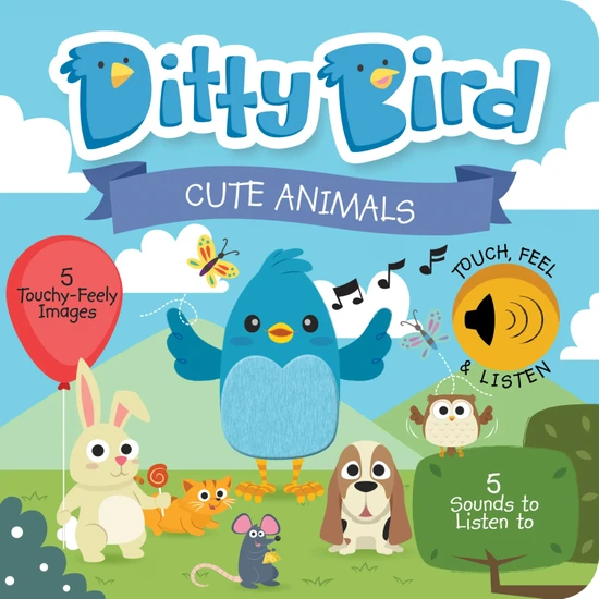 Ditty Bird: Cute Animals | İngilizce Sesli Kitap - Sevimli Hayvanlar