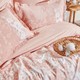 Yataş Bedding Andressa Çift Kişilik Ranforce Nevresim Seti- Blush Yataş Bedding Andressa Çift Kişilik Ranforce Nevresim Seti- Blush