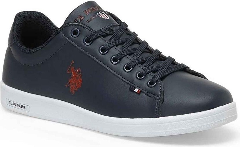 U.S. Polo Assn. Franco Erkek Sneakers Kaydırmaz Taban ile Şık Lacivert Tasarım görsel 2