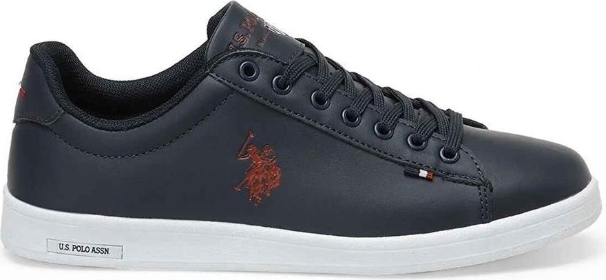 U.S. Polo Assn. Franco Erkek Sneakers Kaydırmaz Taban ile Şık Lacivert Tasarım