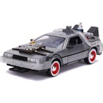 Jada Toys Back To The Future 3 Delorean Dmc-12 1:24 Zaman Makinesi Araba Işık ve Tekerlek Fonksiyonlu