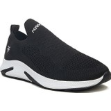 Garajmen Siyah Bağcıksız Triko Erkek Spor Ayakkabı