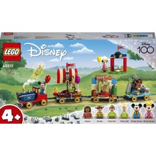 LEGO® | Disney: Disney Kutlama Treni 43212 - 4 Yaş ve Üzeri Genç Hayranlar ve Çocuklar Için Yaratıcı Oyuncak Yapım Seti (200 Parça)