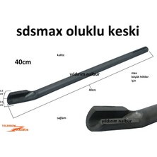 Yıldırım Nalbur Sdsmax Oluklu 40CM Keski Kırıcı Matkap Ucu Keski