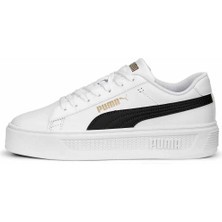 Kadın Puma Smash Platform V3 Spor Ayakkabı Beyaz-SYH Nefes Alabilir Yapı ile Koşu ve Yürüyüş İçin İdeal